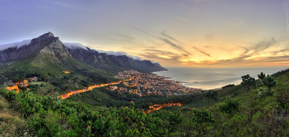 Cape Town Sunset South Africa